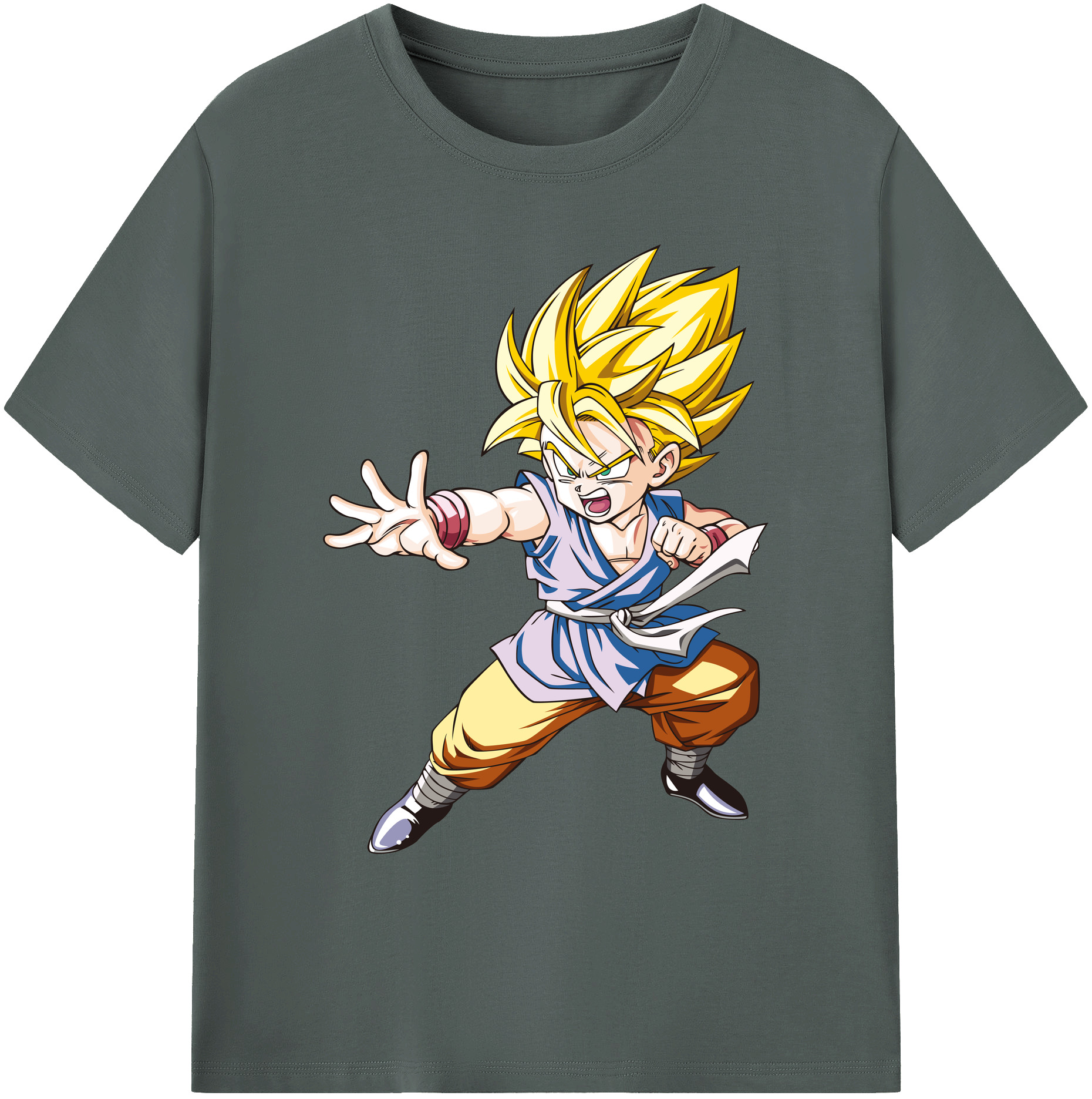 （画像用） ドラゴンボール ベジット DRAGON BALL Vegetto 綿100％ メンズ半袖Tシャツ｜肌触りやわらか＆通気性